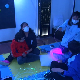 Customer project1: Multi snoezelen sensory room in Bolivia